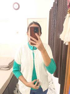 Off White Cardigan