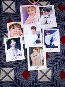 BTS Signature Photo Card