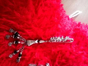 Combo New Handmade Oxidised Material Saree Pin