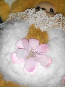 Monchhichi doll.