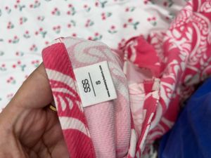 SSS Pink Patterned Dress