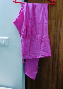 Ethnic gown With Zari Dupatta