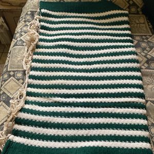 Striped woolen shaal for women