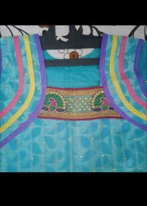 Colorful Ethnic Anaarkali frock