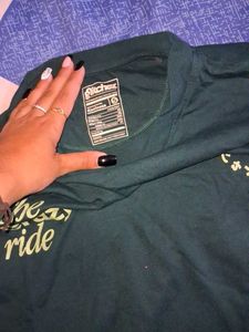 The Crazy Ride Green Tee