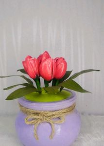 Handmade Cute Tulip Vase