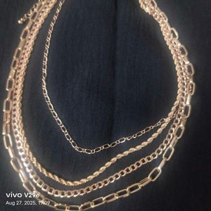 Layered Gold Necklace