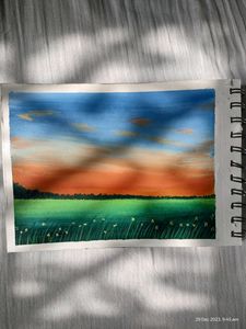Acylic Painting On Paper