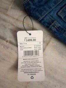 Shein Star Patch Bell Bottom Jeans