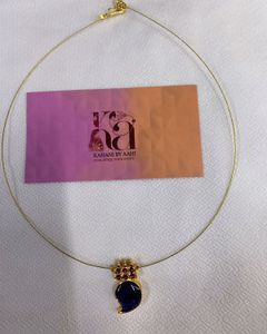 Combo Mango Palak Invisible Necklace