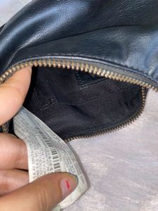 Y2k Zara Leather Studded Crossbody Bag