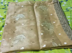 Net Saree With Blouses
