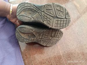 2-4 Age Unisex  Black School Shoes