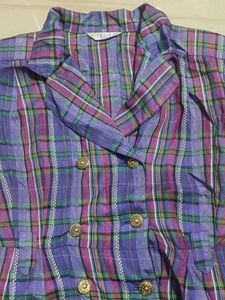 Vintage Plaid Dress