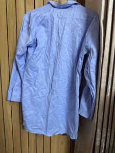 new Blue Embroidered co-ord set