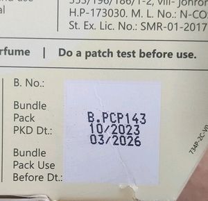 Plum EDP perfume samples