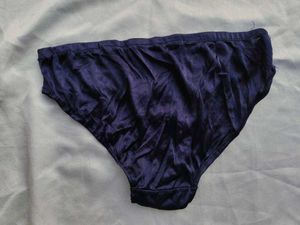 Navy Blue satin  Briefs