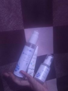 britening kit  ( plum rice toner +  10%