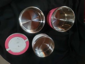 Cute Pink Tiffin Box