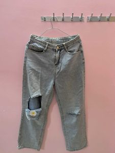 Ripped Light Wash Jeans