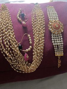 Pearl Jewelry Set