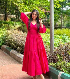 Flowy Pink Dress