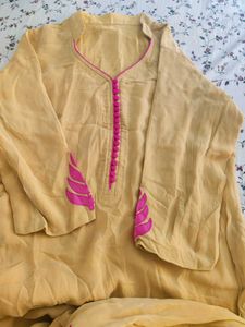 Elegant Yellow Kurta