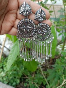 Silver Work Earings