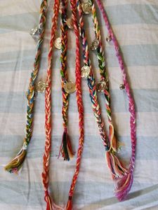 Handmade Multicolour Rubber Band