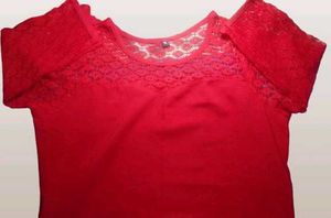 Red Women Kurti