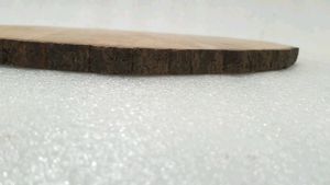 Round Wooden Chopping Board With Bark