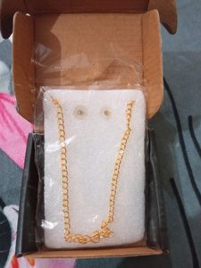 Brand New Necklace With Earring