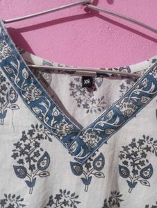 Floral Print Tunic Top