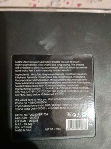 MARS Eyeshadow Palette