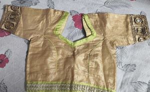 Green Embellished Saree