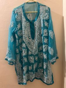 Elegant Blue Kurta