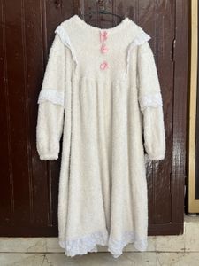 KOREAN BEAUTIFUL WOOLEN NIGHTY GOWN❤️