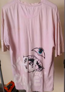 Oversized Tshirt Light Pink