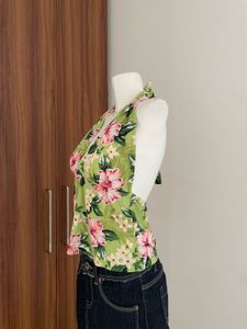 Floral Halter Top