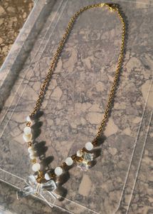 Bow Pendant Necklace