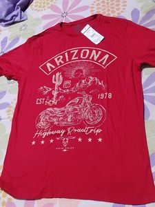 DNMX Red Graphic T-Shirts