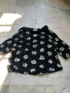 Mickey Mouse Print Top