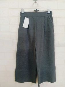Grey Culottes Pants