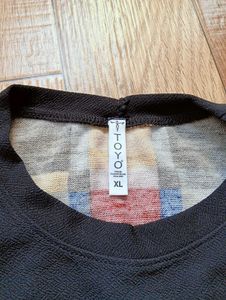 Colorful Patterned Long Sleeve Top