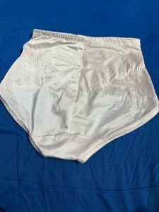 Vintage White High-Waisted Briefs
