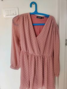Sassafras Wrap Dress, Knee Length