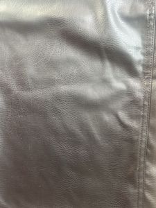 H&amp;M Black Faux Leather Pants
