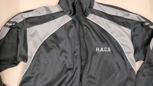 Men's Black Tracksuit Set