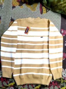 Striped Pullover Sweater