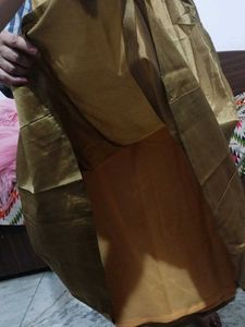 Elegant Purple Skirt Set With Duppata